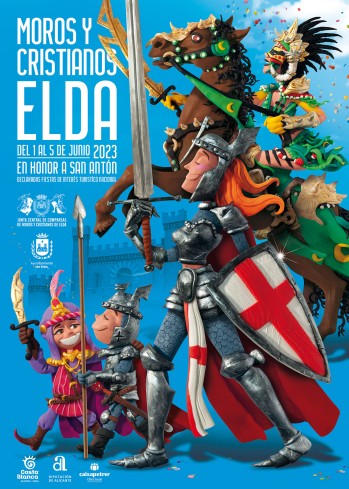 Los Moros y Cristianos ya tienen cartel anunciador