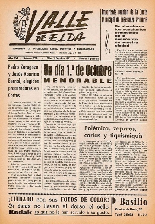 N&uacute;mero 0788<span>2 de octubre de 1971</span>