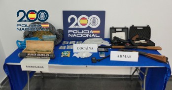 La Polic&iacute;a Nacional desmantela un punto negro muy activo de venta de sustancias estupefacientes
