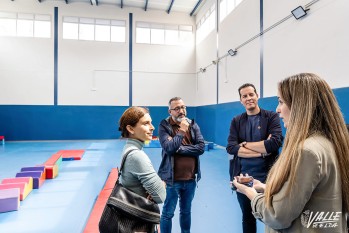 Un nuevo gimnasio de 423 metros cuadrados para el colegio Miguel Hern&aacute;ndez