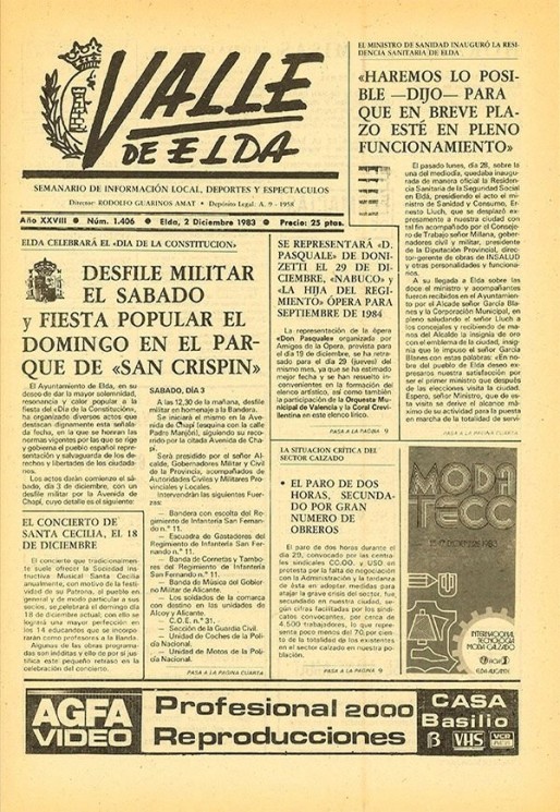 N&uacute;mero 1.406<span>2 de diciembre de 1983</span>