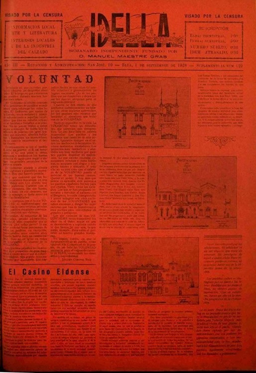 Idella n&ordm; 129 suplemento<span>A&ntilde;o 1928</span>