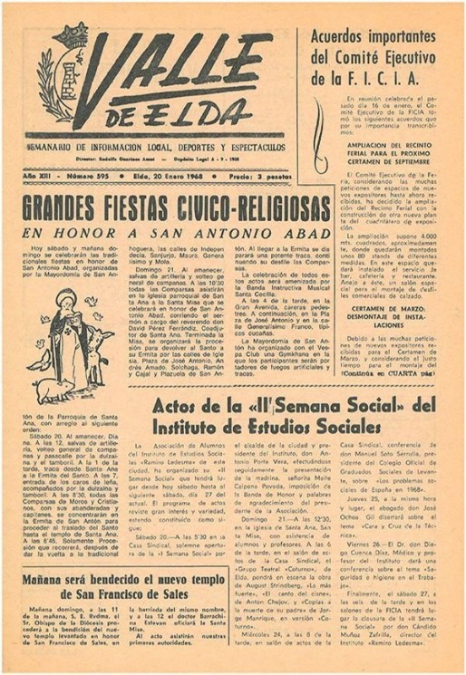 N&uacute;mero 0595<span>20 de enero de 1968</span>