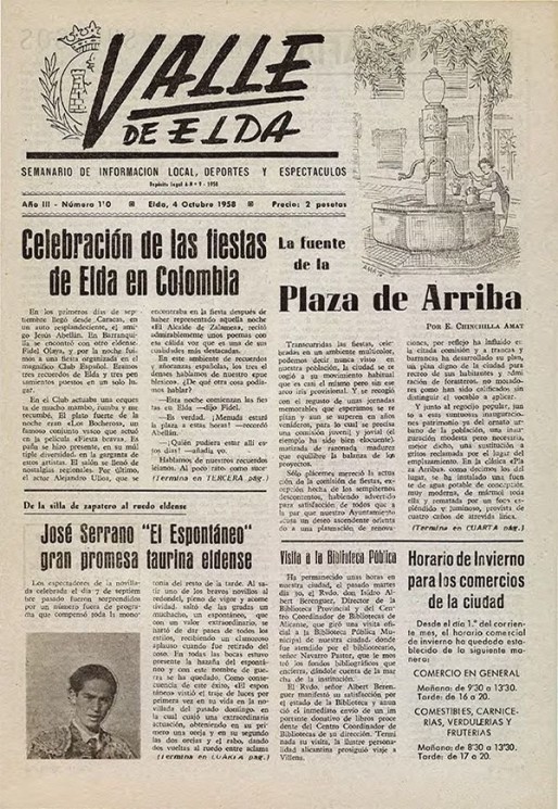 N&uacute;mero 0110<span>4 de octubre de 1958</span>
