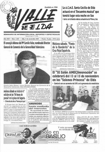 N&uacute;mero 2.267 - 9 de noviembre de 2001