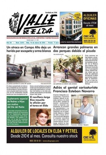 N&uacute;mero 2.810  - 14 de marzo de 2014