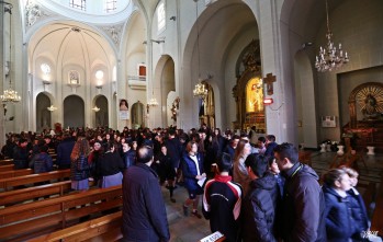 Unos 500 alumnos de las Carmelitas celebran  el &uacute;ltimo acto del centenario de la hermana Arc&aacute;ngela