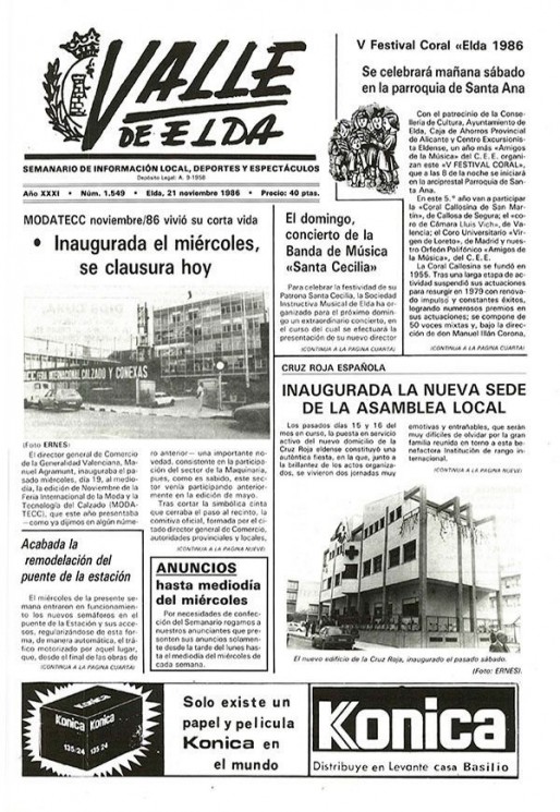 N&uacute;mero 1.549<span>21 de noviembre de 1986</span>