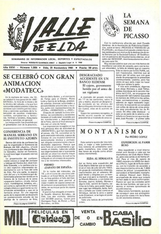 N&uacute;mero 1.306<span>21 de noviembre de 1981</span>