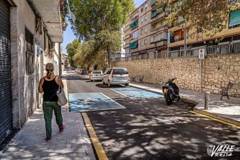 El Ayuntamiento mejora la calle Manuel Morales, en el barrio de Caliu, para aumentar la seguridad de los peatones