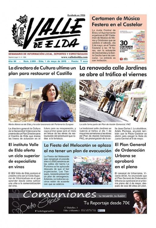 N&uacute;mero 2.859<span>1 de mayo de 2015</span>