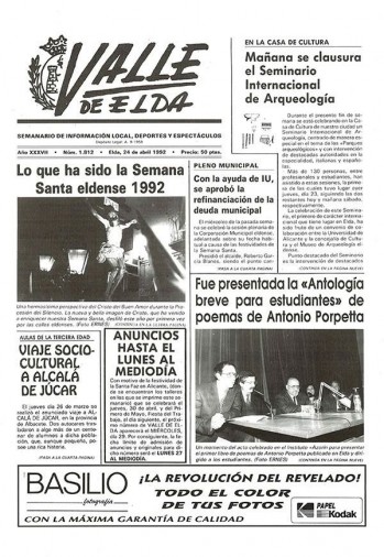 N&uacute;mero 1.812 - 24 de abril de 1992