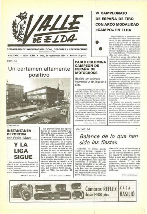 N&uacute;mero 1.444<span>21 de septiembre de 1984</span>