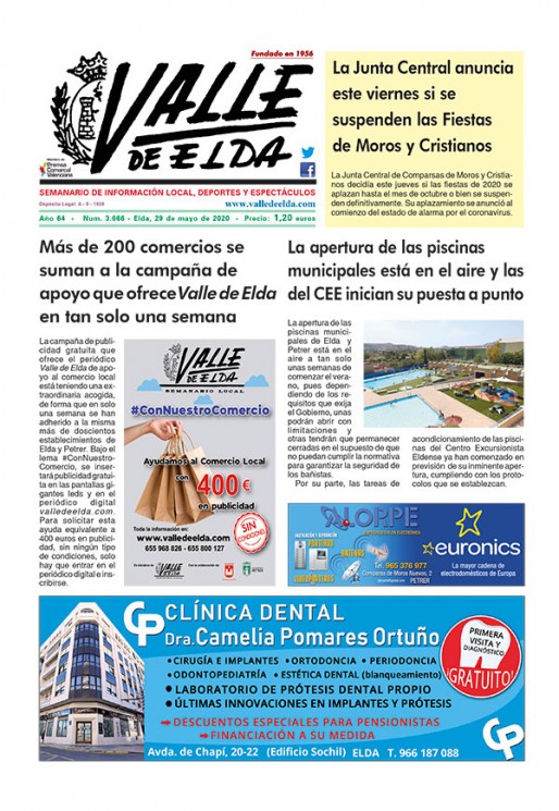 N&uacute;mero 3.066<span>29 de mayo de 2020</span>
