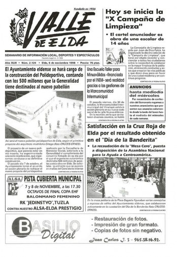 N&uacute;mero 2.124 - 6 de noviembre de 1998