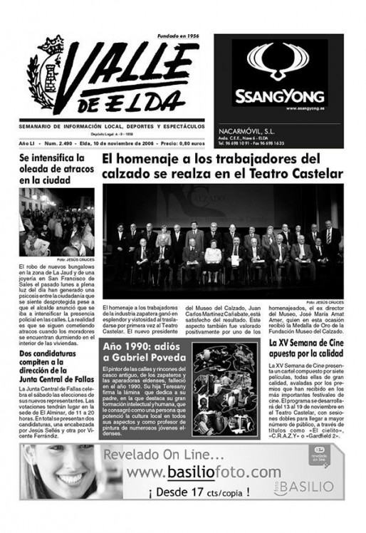 N&uacute;mero 2.490<span>10 de noviembre de 2006</span>