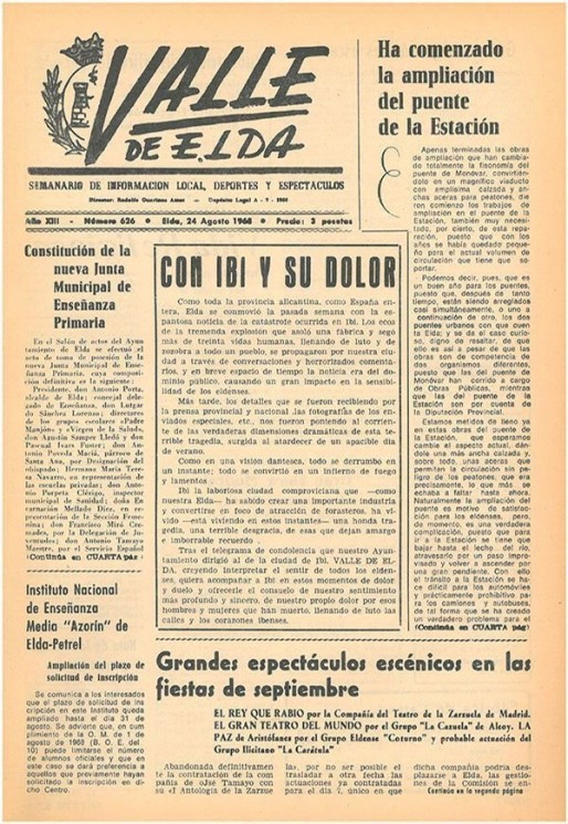 N&uacute;mero 0626<span>24 de agosto de 1968</span>