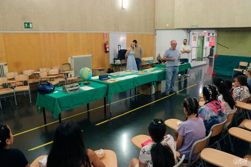 Los escolares se meten en la piel de una persona invidente por un d&iacute;a