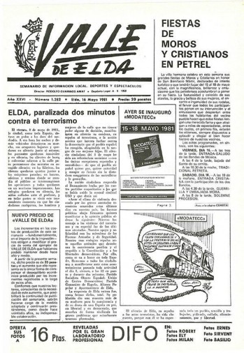 N&uacute;mero 1.282 - 16 de mayo de 1981