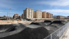 Elda ya construye el "pumptrack" para bicicletas de monta&ntilde;a m&aacute;s grande de Espa&ntilde;a