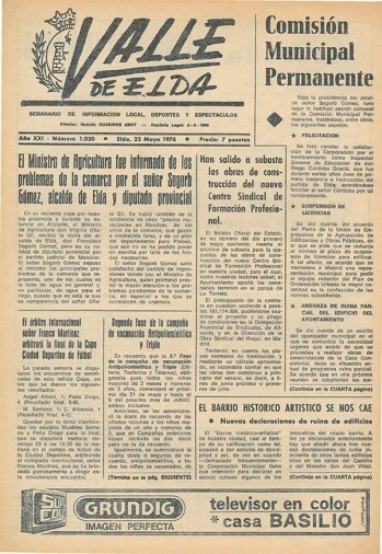 N&uacute;mero 1.030 - 22 de mayo de 1976