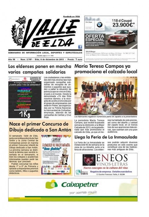 N&uacute;mero 2.797<span>6 de diciembre de 2013</span>