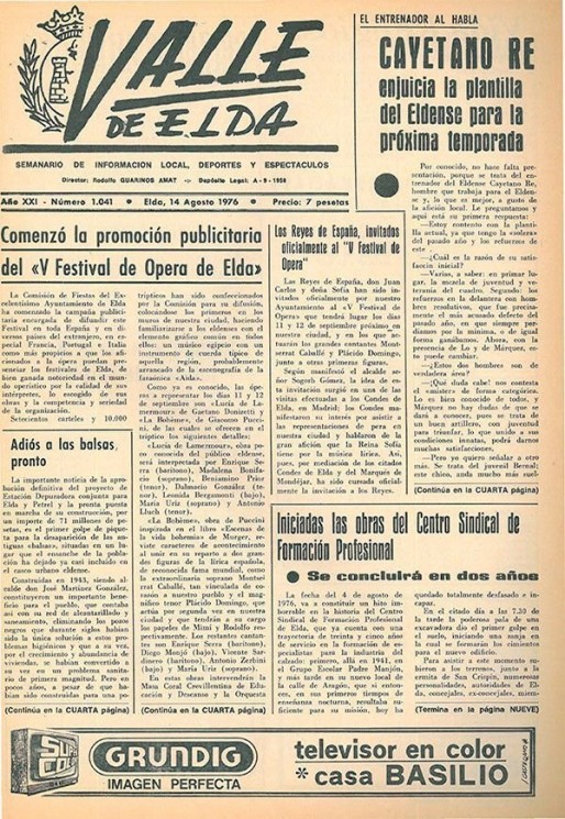 N&uacute;mero 1.041<span>14 de agosto de 1976</span>