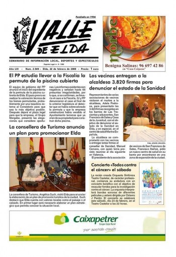 N&uacute;mero 2.549 - 22 de febrero de 2008