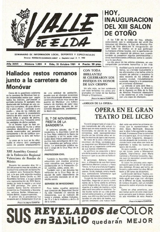 N&uacute;mero 1.303<span>31 de octubre de 1981</span>