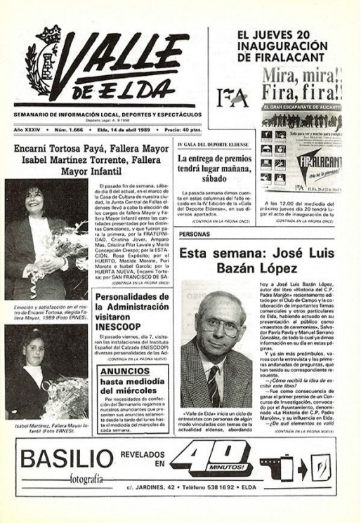 N&uacute;mero 1.666<span>14 de abril de 1989</span>
