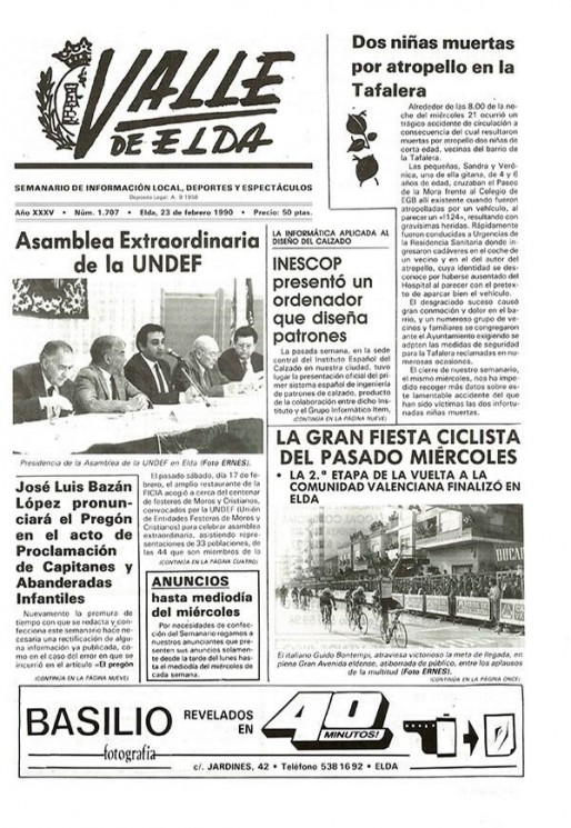 N&uacute;mero 1.707<span>23 de febrero de 1990</span>