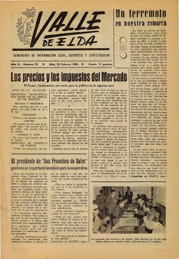 N&uacute;mero 0078 - 22 de febrero de 1958