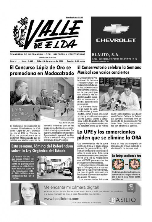 N&uacute;mero 2.465<span>24 de marzo de 2006</span>