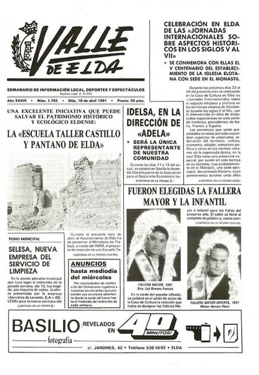 N&uacute;mero 1.763<span>19 de abril de 1991</span>