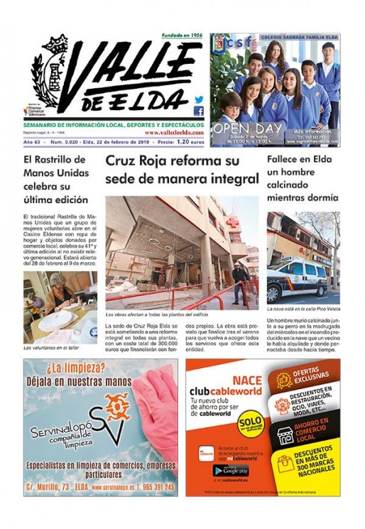 N&uacute;mero 3.020<span>22 de febrero de 2019</span>
