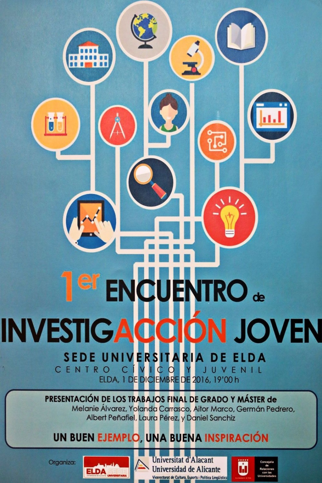Un grupo de universitarios dará a conocer sus trabajos sobre Elda en el Primer Encuentro de Investigación Joven Un grupo de universitarios dará a conocer sus trabajos sobre Elda en el Primer Encuentro de Investigación Joven