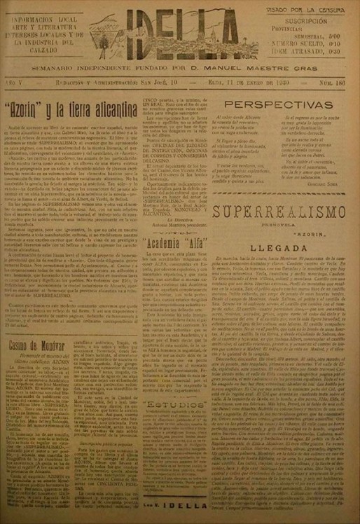 Idella n&ordm; 186<span>A&ntilde;o 1930</span>
