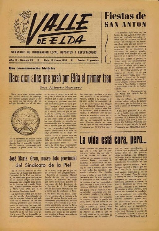 N&uacute;mero 0073<span>18 de enero de 1958</span>