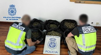 Nueva persecuci&oacute;n en Elda con dos detenidos por transportar 13 kilos de marihuana