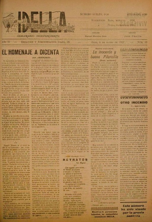 Idella n&ordm; 056<span>A&ntilde;o 1927</span>