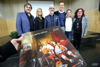 Asprodis presenta su calendario "literario" a cargo de Vicente Esteban