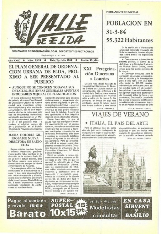 N&uacute;mero 1.439<span>20 de julio de 1984</span>