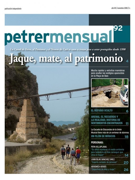 Petrer Mensual N&ordm; 92<span>Noviembre de 2008</span>
