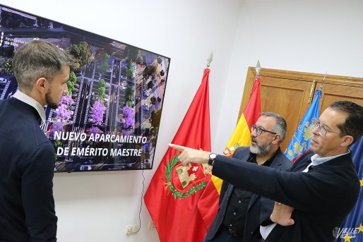 El aparcamiento p&uacute;blico de Em&eacute;rito Maestre tendr&aacute; 160 plazas