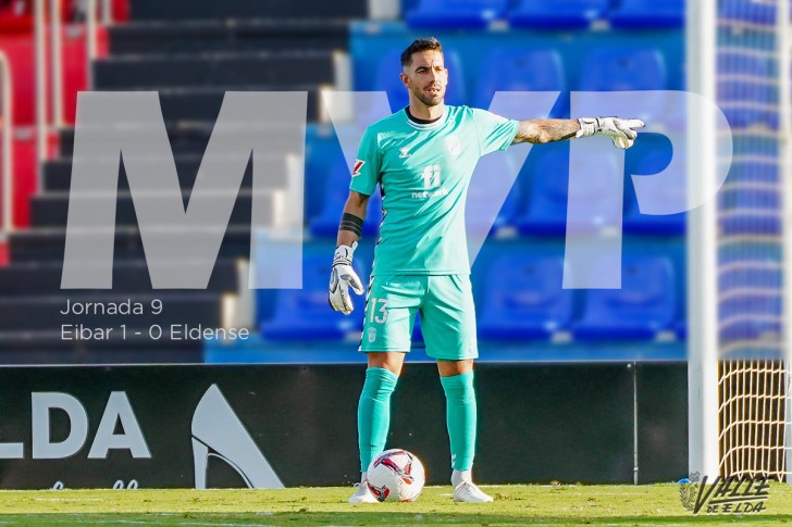 Ian Mackay elegido como el mejor jugador del partido ante el Eibar