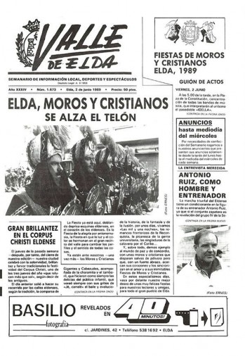 N&uacute;mero 1.673 - 2 de junio de 1989