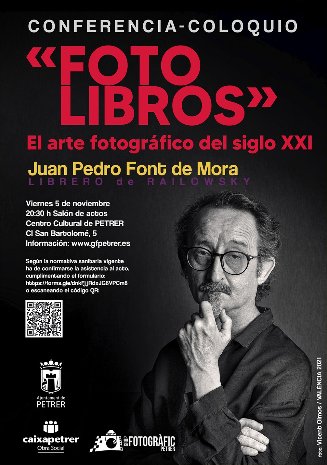 Conferencia: "Fotolibros. El arte fotográfico del siglo XX" Conferencia: "Fotolibros. El arte fotográfico del siglo XX"