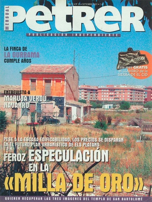 Petrer Mensual N&ordm; 33<span>Septiembre de 2003</span>
