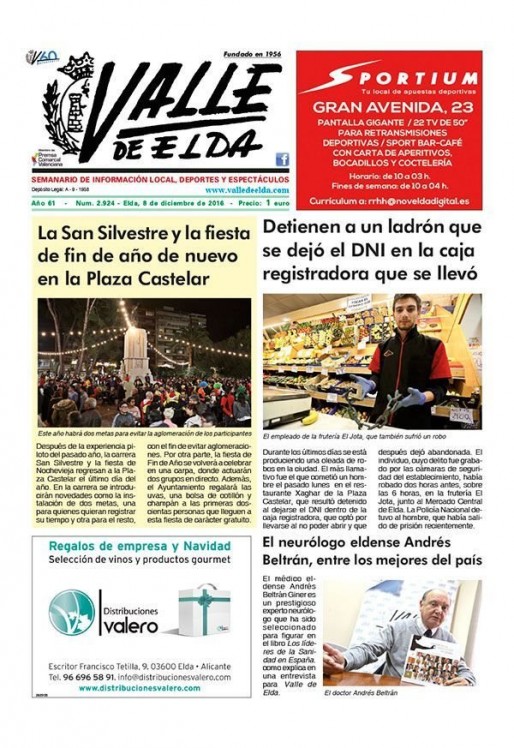 N&uacute;mero 2.924<span>8 de diciembre de 2016</span>