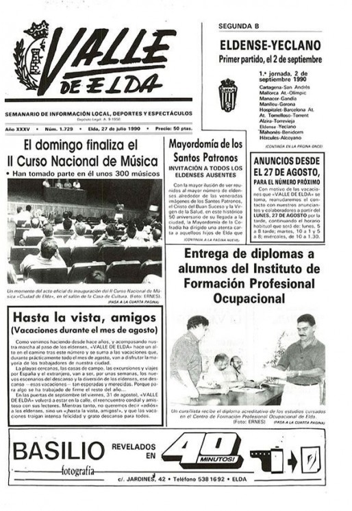 N&uacute;mero 1.729<span>27 de julio de 1990</span>
